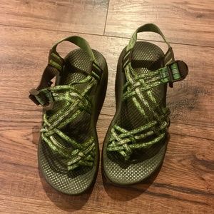Chacos Women's ZX/3 classic size 8 green diamond